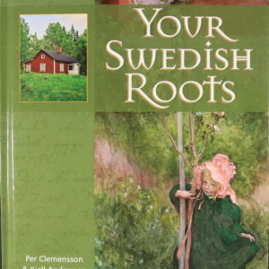 Cover photo with green as the dominant color, which primarily features a painting of young girl in a green dress and pink bonnet holding a sapling. In a smaller inset picture is a red-walled cabin with a green lawn and tall trees behind it. There's subtle handwriting along the left.