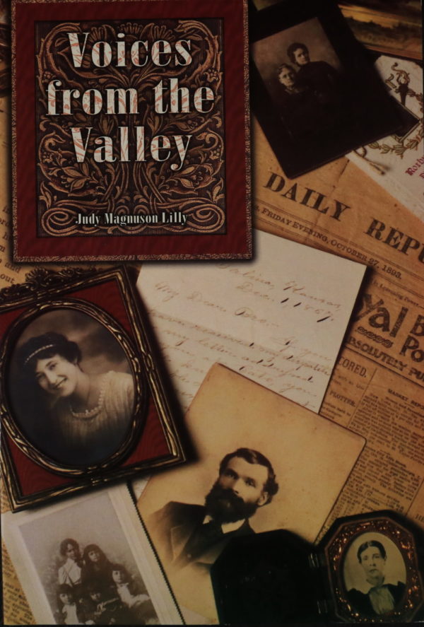 a collage of old black and white photographs, handwritten letters, and newspapers.