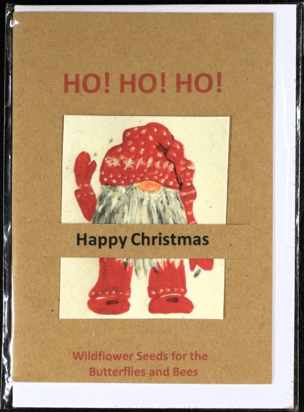"Ho! Ho! Ho!" Happy Christmas Seed Card