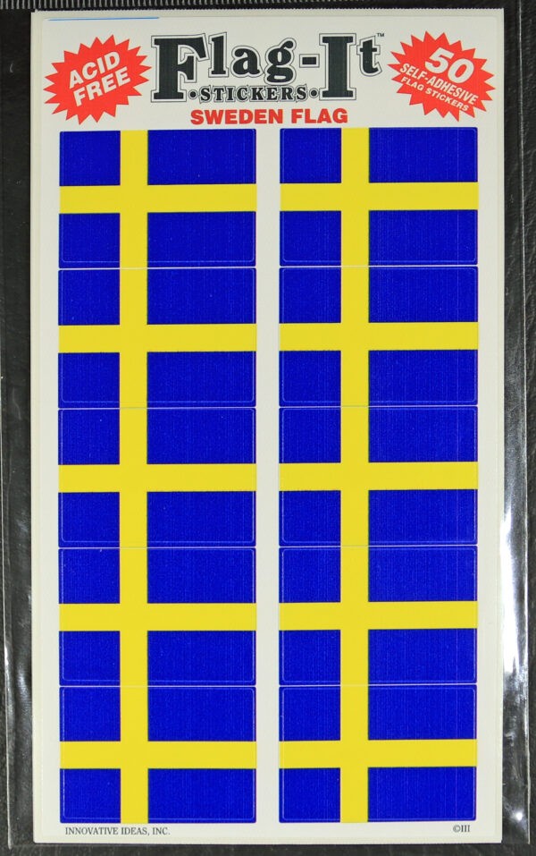 Sweden Flag Stickers