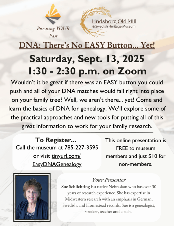 "DNA: There's No EASY Button...YET!" Registration: Sept. 13, 2025